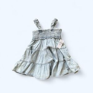 #195, gap denim sundress, NWT, size 12-18 mo